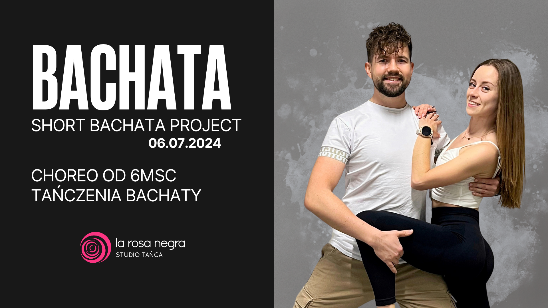 Short Bachata Project z Patrycją i Adrianem - Zajęcia weekendowe